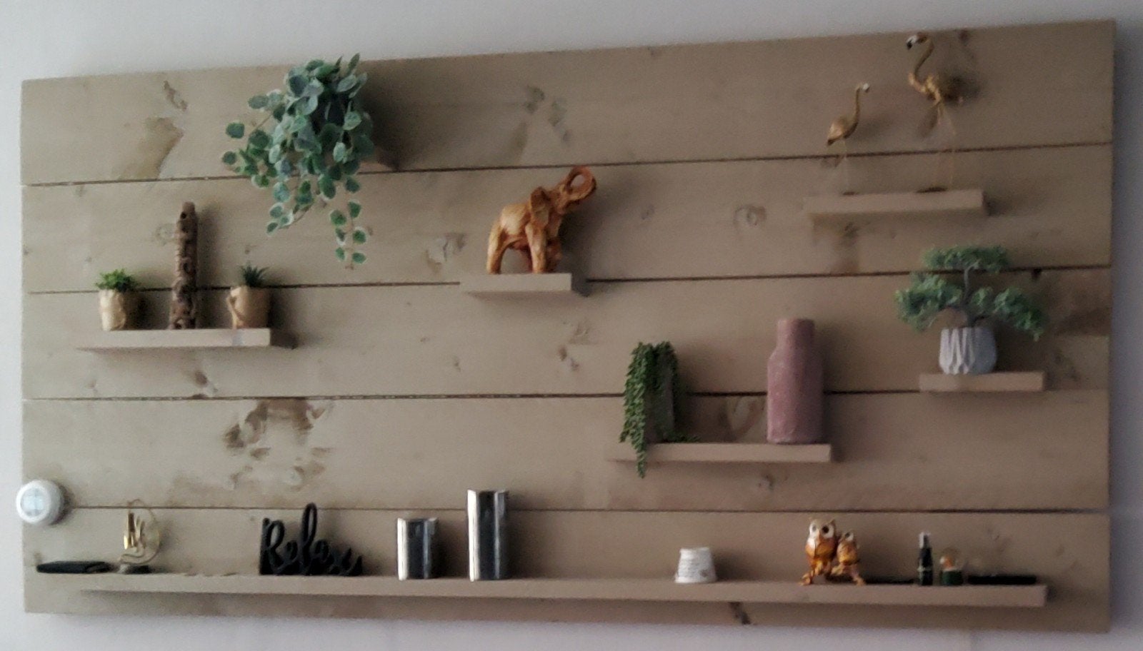 Wandbord ( zonder decoratie), Ophalen, Hout, Overige typen, 100 tot 150 cm