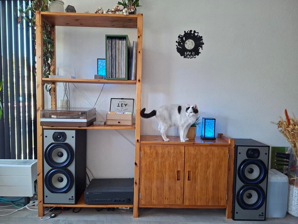 Vintage ikea stellingkast (ivar), Ophalen, Gebruikt