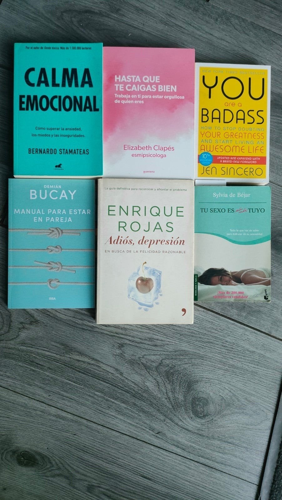 Spaanse psychologieboeken (6 stuks), Ophalen of Verzenden, Gelezen