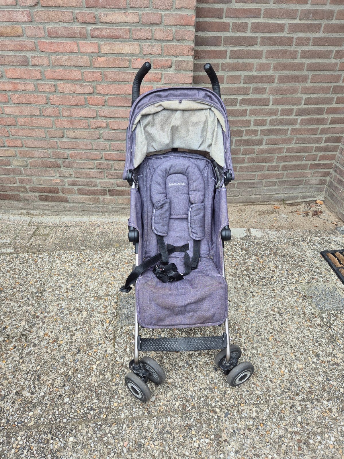 Maclaren Quest Buggy - Compact en Compleet incl reistas, Kinderen en Baby's, Ophalen, Gebruikt, Maclaren, Verstelbare rugleuning