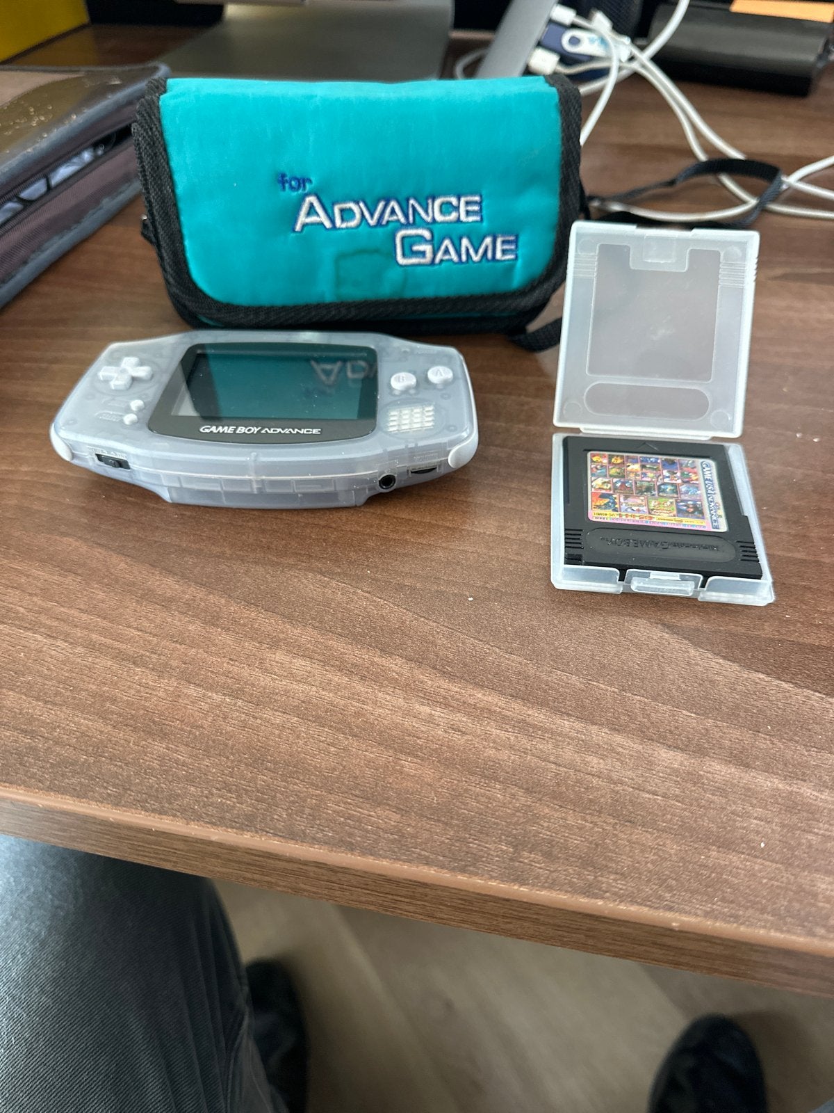 Game Boy Advance met spel en hoesje, Overige genres, 1 speler, Ophalen of Verzenden, Zo goed als nieuw