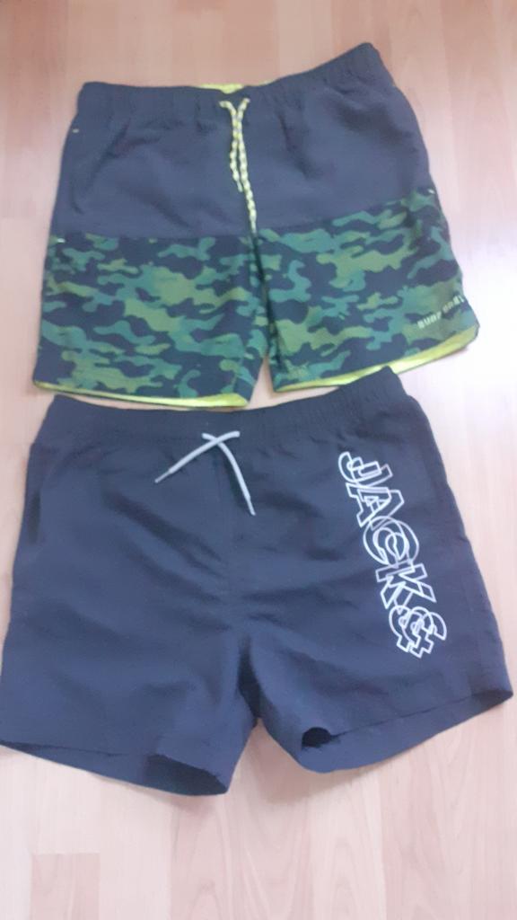 2 Zwemshorts, Kinderen en Baby's, Kinderkleding | Maat 164, Ophalen, Gebruikt, Jongen, Sport- of Zwemkleding