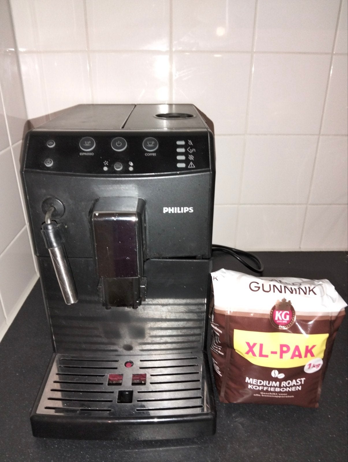 Philips espresso machine met bonen, Witgoed en Apparatuur, Ophalen, Espresso apparaat