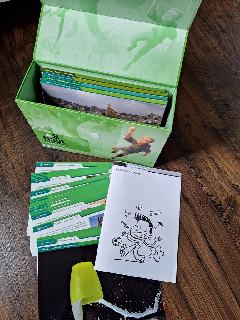 Opdrachtkaarten Naut, natuur en techniek gr 8, Diversen, Ophalen of Verzenden