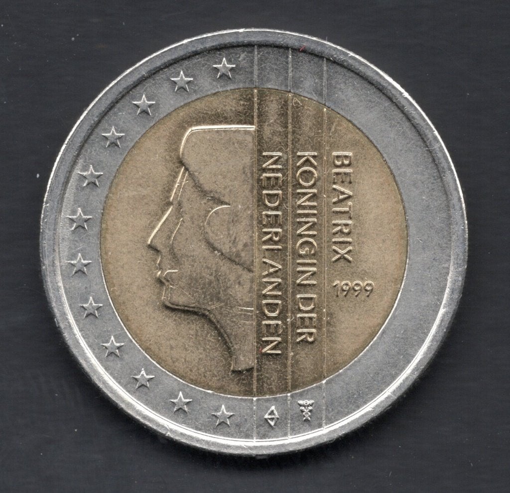 Nederland 2 euromunt Beatrix jaar 1999, Postzegels en Munten, Munten | Europa | Euromunten, Ophalen of Verzenden, Overige landen