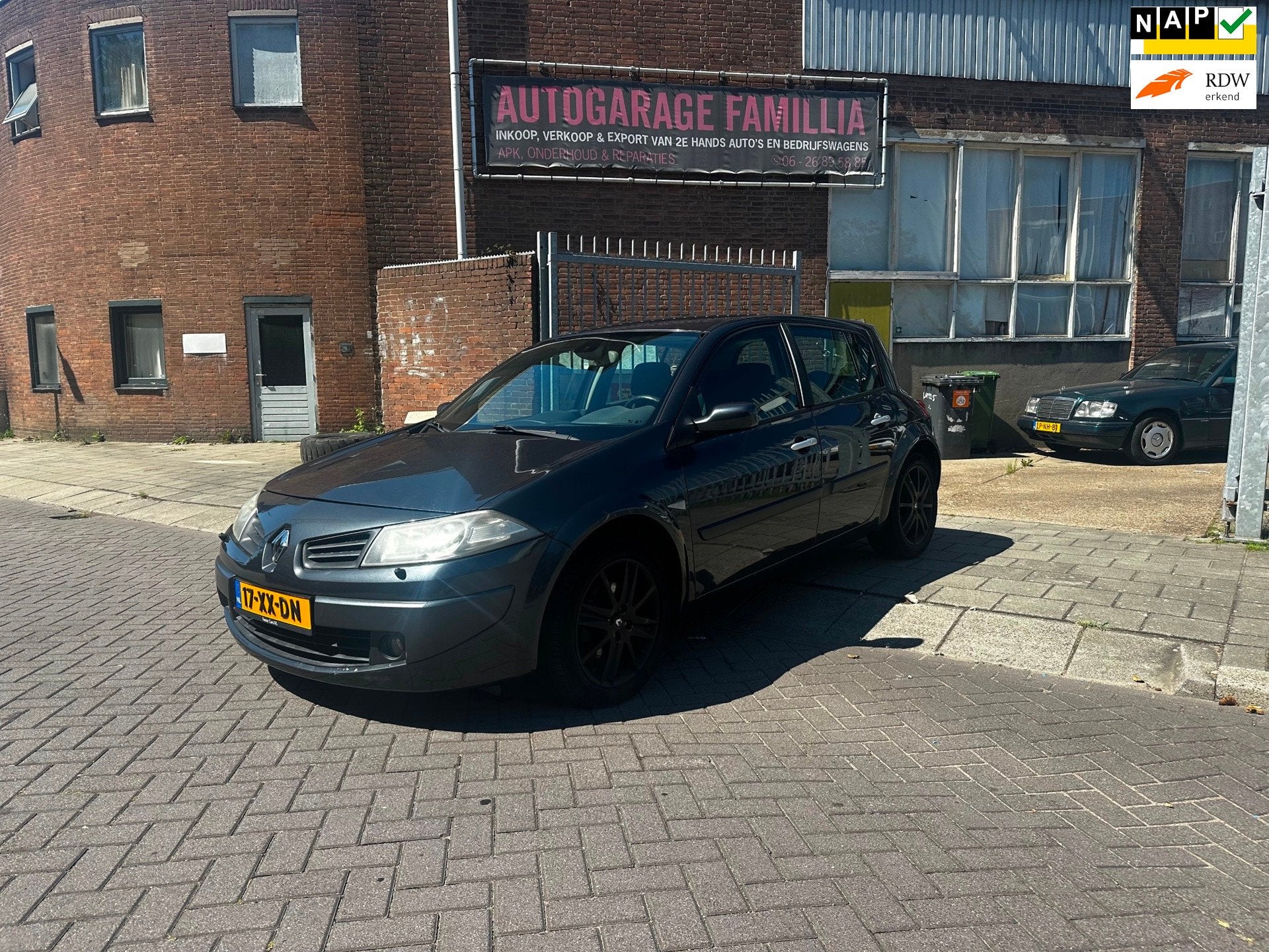 Renault Mégane 2.0-16V Tech Line, 1998 cc, 135 pk, Gebruikt, 1225 kg
