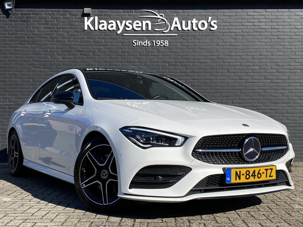 Mercedes-Benz CLA 200 Business Solution AMG AUT. | 1e eigena, Gebruikt, 4 cilinders, Wit, Origineel Nederlands