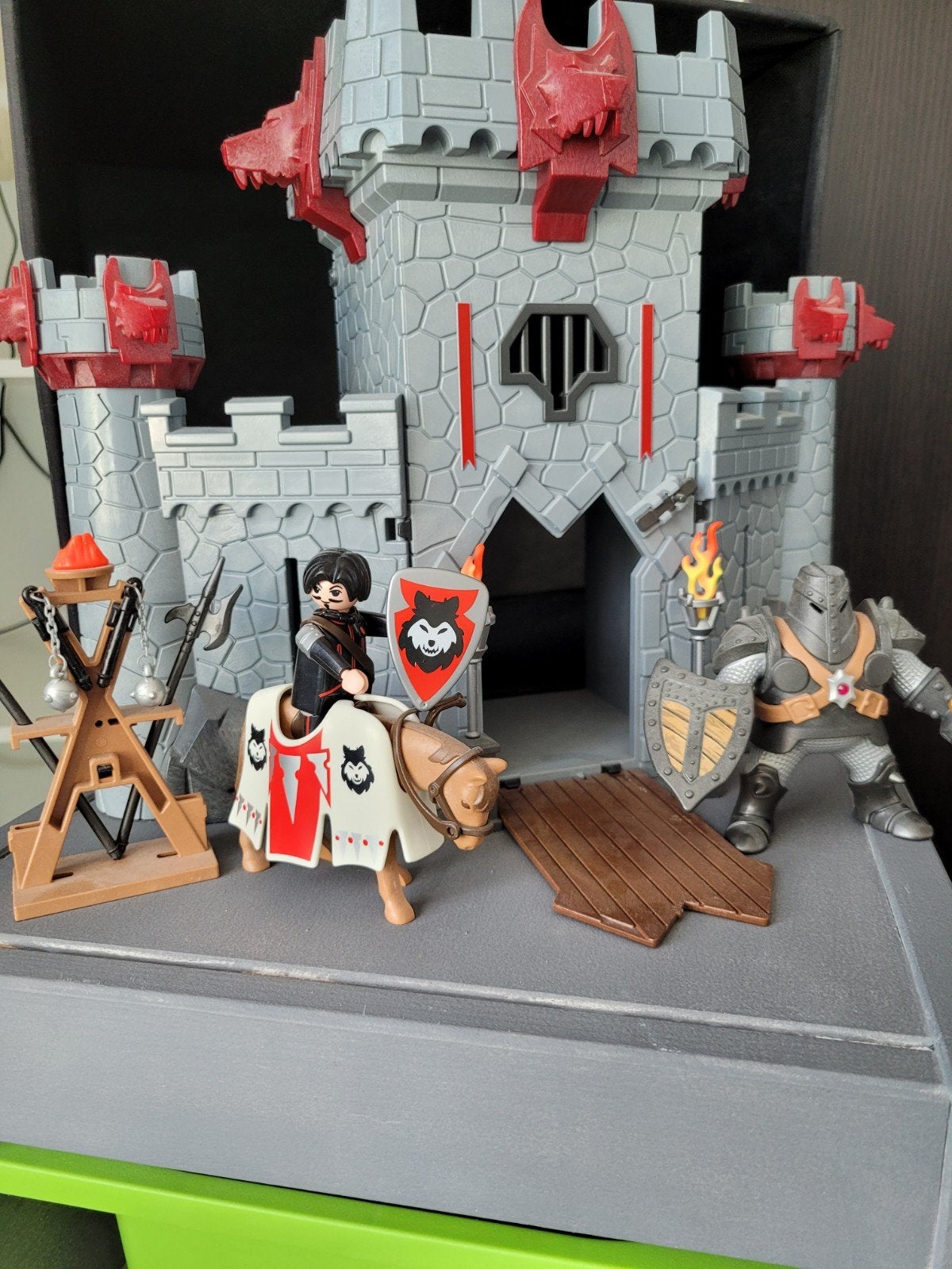 Playmobil Super4 kasteel met vele extra's, Ophalen, Zo goed als nieuw
