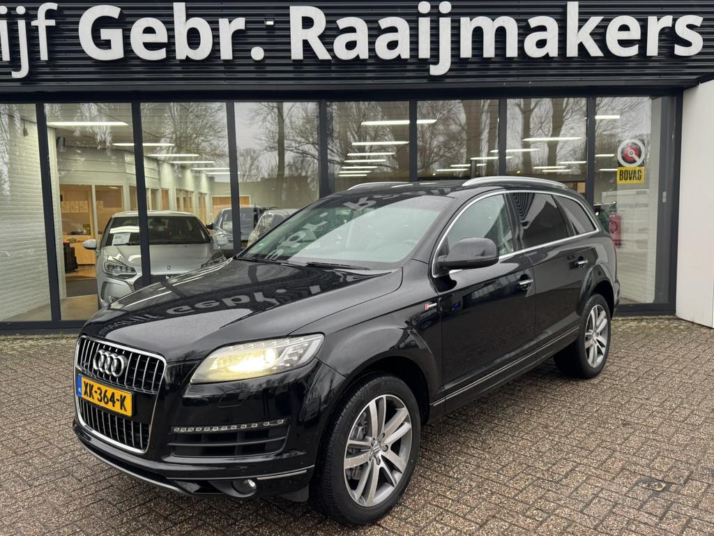 Audi Q7 3.0 TFSI S-Line Quattro 5+2*Panoramadak*LED*, Auto's, Audi, Bedrijf, Te koop, Q7, 4x4, ABS, Achteruitrijcamera, Airbags