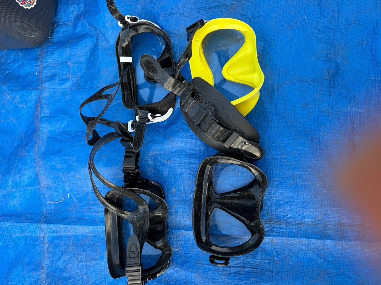 Duikbrillen - Diverse modellen en kleuren, Watersport en Boten, Duiken, Ophalen of Verzenden, Gebruikt, Duikbril of Snorkel