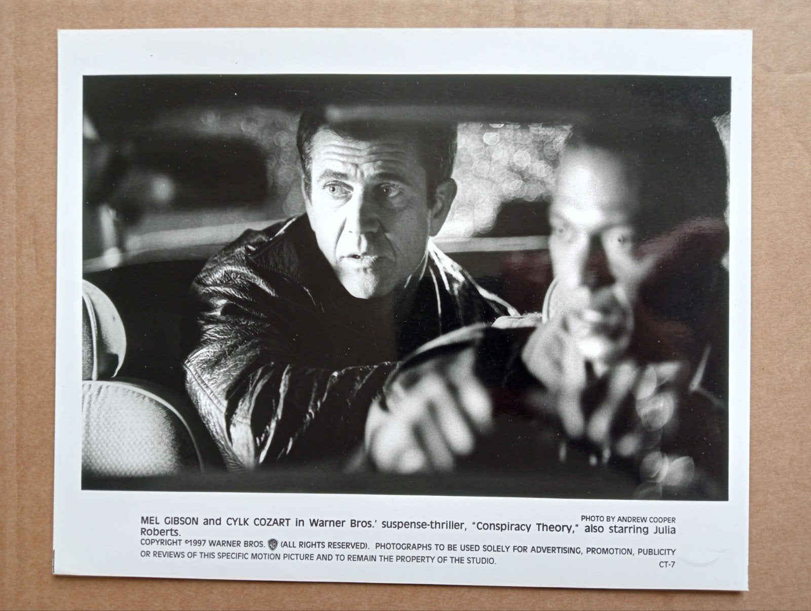 Mel Gibson Filmfoto - Conspiracy Theory, Ophalen of Verzenden, ., ., .