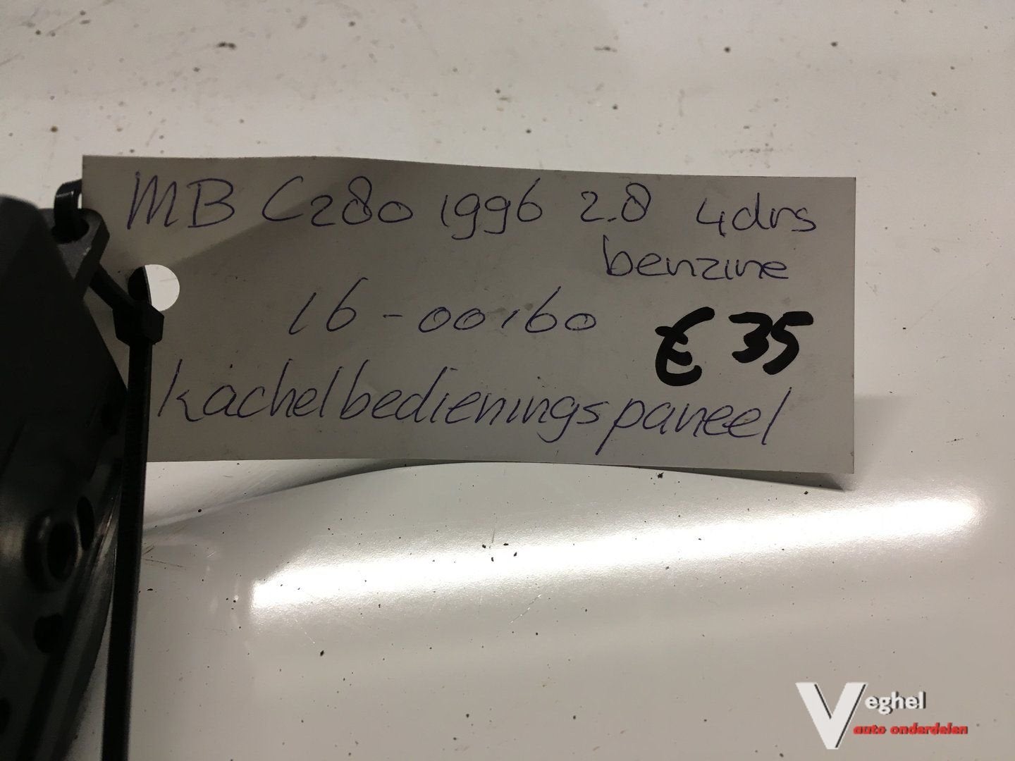 Mercedes C 280 1996  wagennr 1600160   Kachelbedieningspanee, Gebruikt, -, -, Ophalen of Verzenden