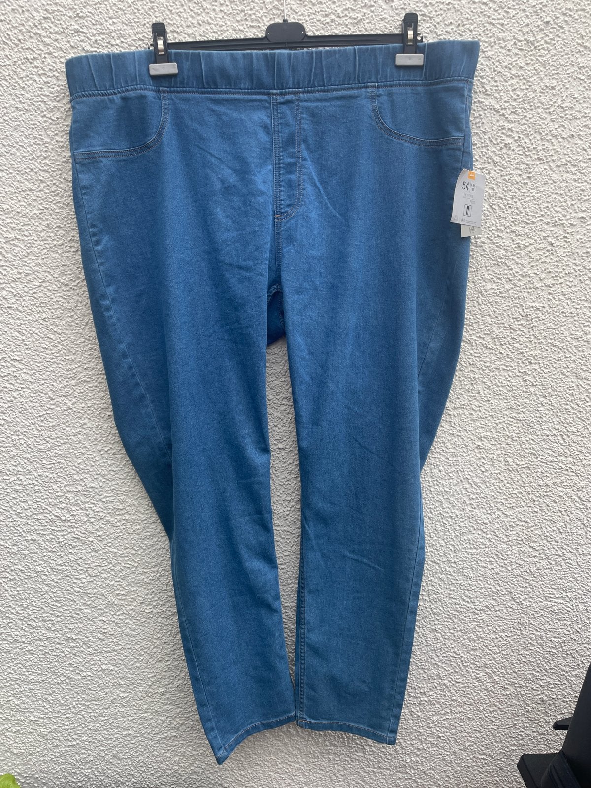 Janina Plus Skinny Jeans Maat 54, Blauw, Maat 46/48 (XL) of groter, Nieuw, Ophalen of Verzenden