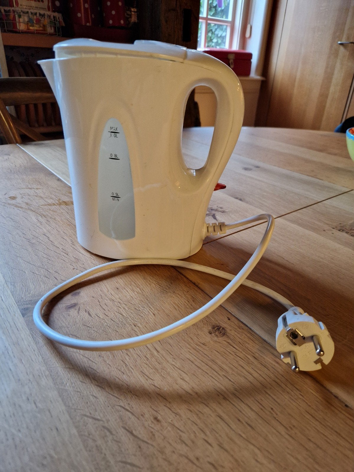 KLEINE WATERKOKER 1 LITER, Witgoed en Apparatuur, 1 tot 2 liter, Ophalen of Verzenden, Nieuw