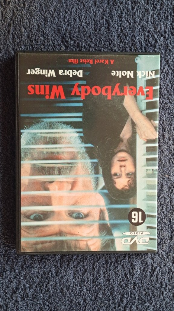 Everybody Wins "Nick Nolte, Debra Winger", Alle leeftijden, Ophalen of Verzenden, Zo goed als nieuw