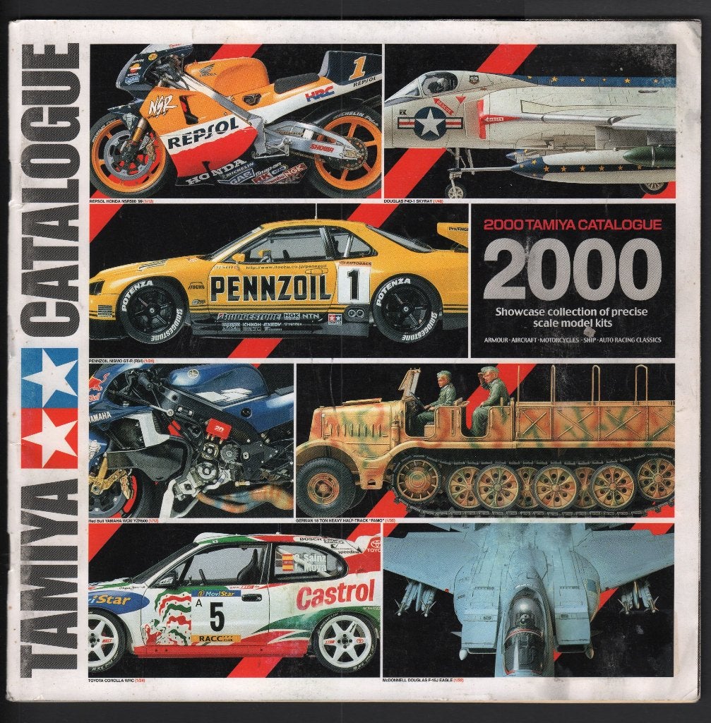 Tamiya catalogue 2000, Overige merken, Auto, Groter dan 1:32, Nieuw
