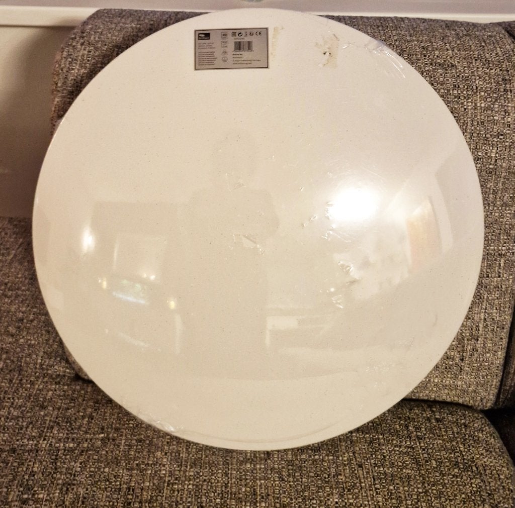 Prachtige Brilliant LED Plafondlamp Wit 50cm Nieuw, 50 cm, Modern, Nieuw, Ophalen of Verzenden
