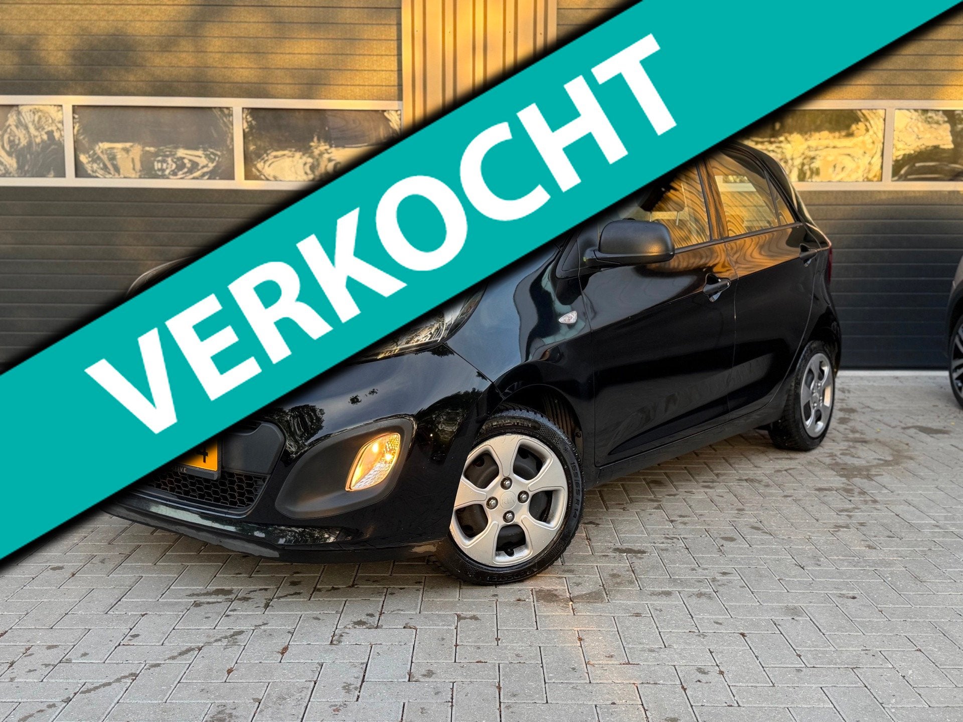 Kia Picanto 1.2 CVVT Comfort Pack | Airco | 5 deurs | automa, Auto's, Kia, Euro 5, Gebruikt, Zwart, 4 cilinders