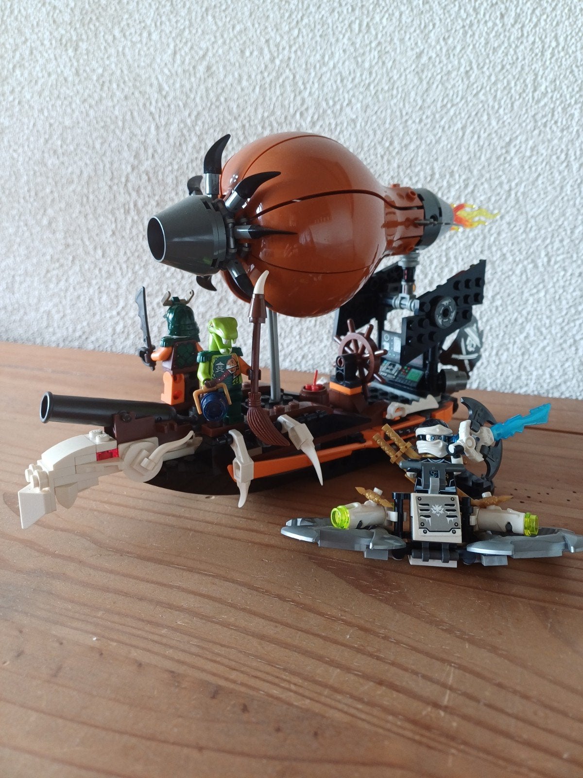 lego ninjago 70603, Lego, Ophalen of Verzenden, Zo goed als nieuw, Inclusief instructies