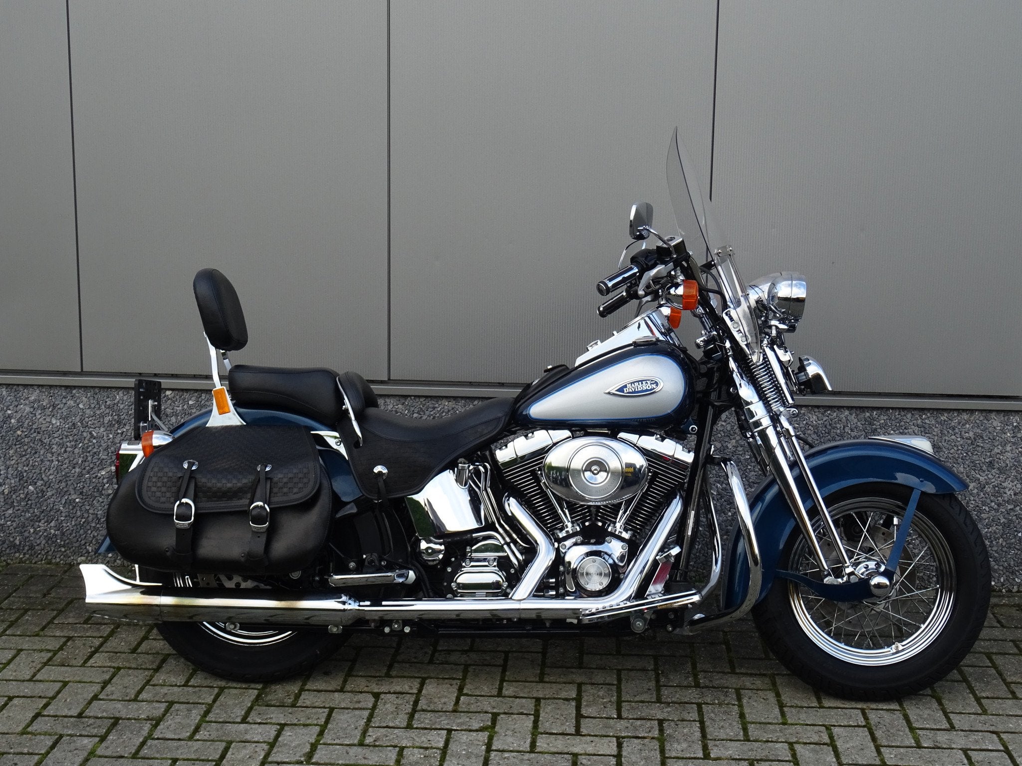 Harley-Davidson FLSTS HERITAGE SPRINGER (bj 2001), Chopper, Bedrijf, 1449 cc