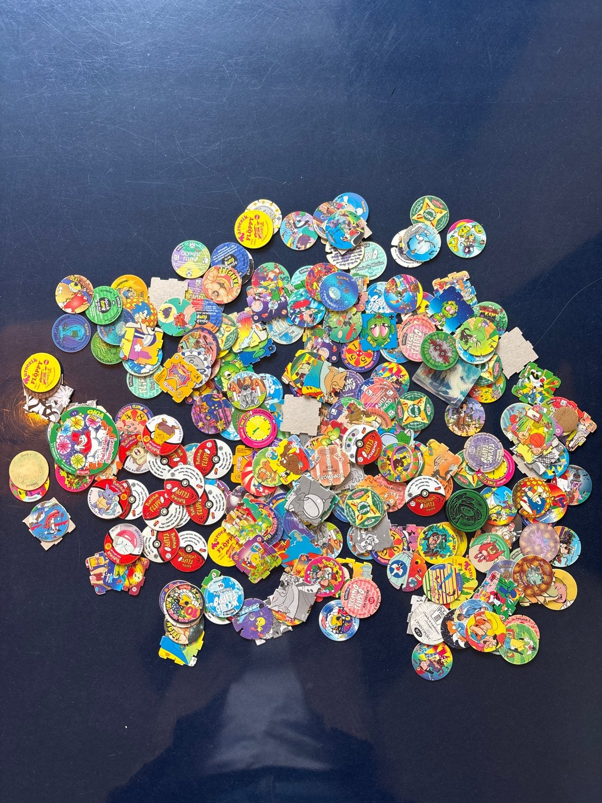 Mooie Verzameling Retro Flippo’s 90s/00s – Pokémon en meer!, Verzamelen, Ophalen of Verzenden, Looney Tunes, Verzameling