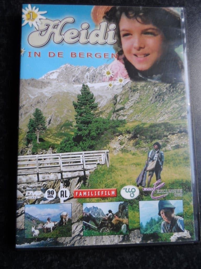 DVD Heidi in de bergen, Cd's en Dvd's, Dvd's | Kinderen en Jeugd, Gebruikt, Alle leeftijden, Ophalen of Verzenden, Familie