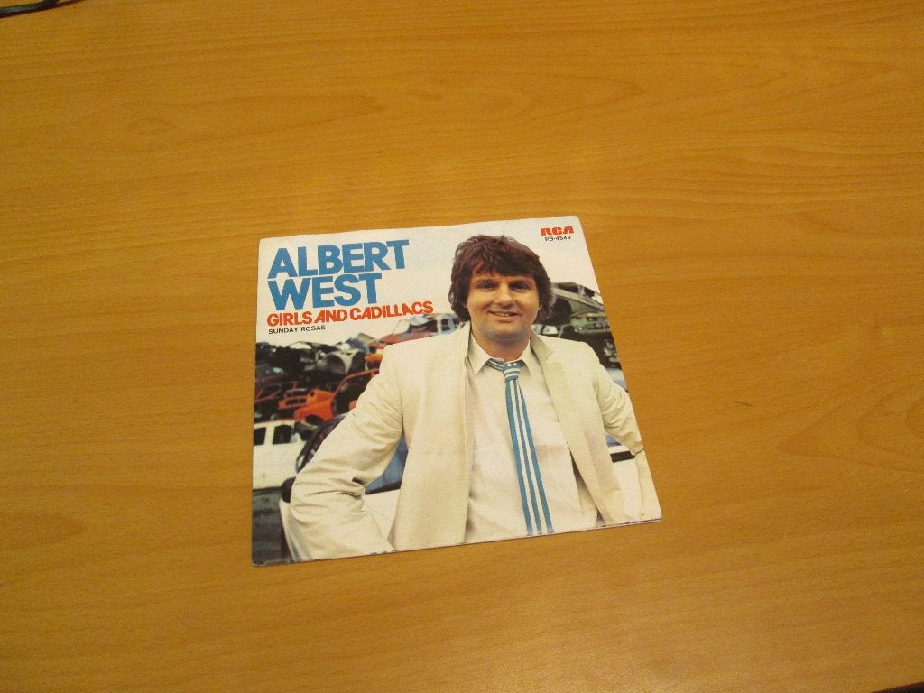 4 singles van Albert West (ook per stuk te koop), Cd's en Dvd's, Ophalen of Verzenden, Gebruikt, Pop