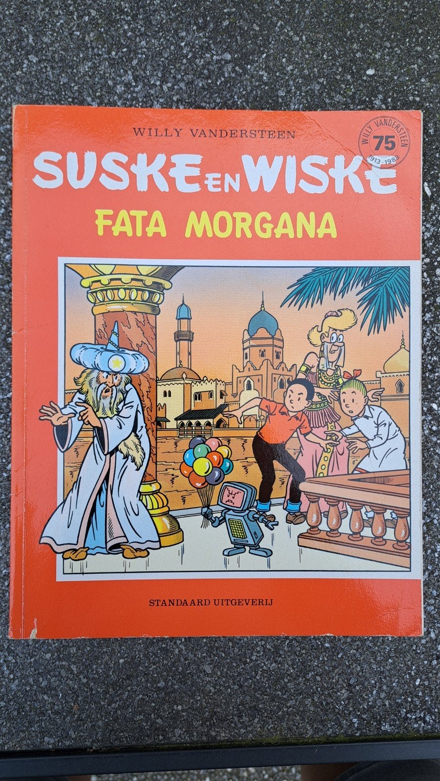 Suske en Wiske - Fata Morgana (Willy Vandersteen), Eén stripboek, Ophalen of Verzenden, Gelezen, Willy Vandersteen