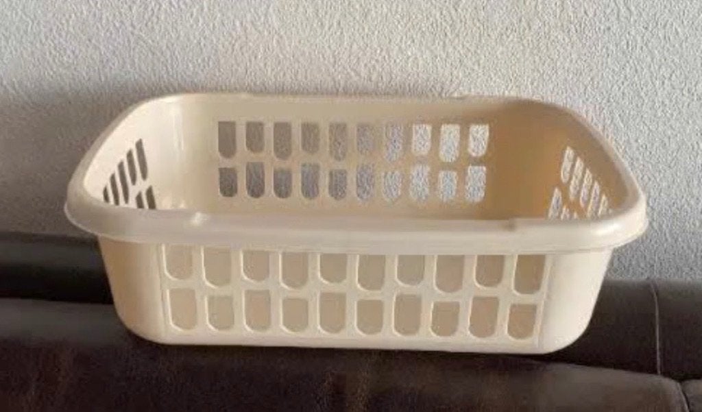 Beige opbergmandje, mandje, opberger van de Xenos, Kunststof, Mand, Nieuw, Ophalen of Verzenden