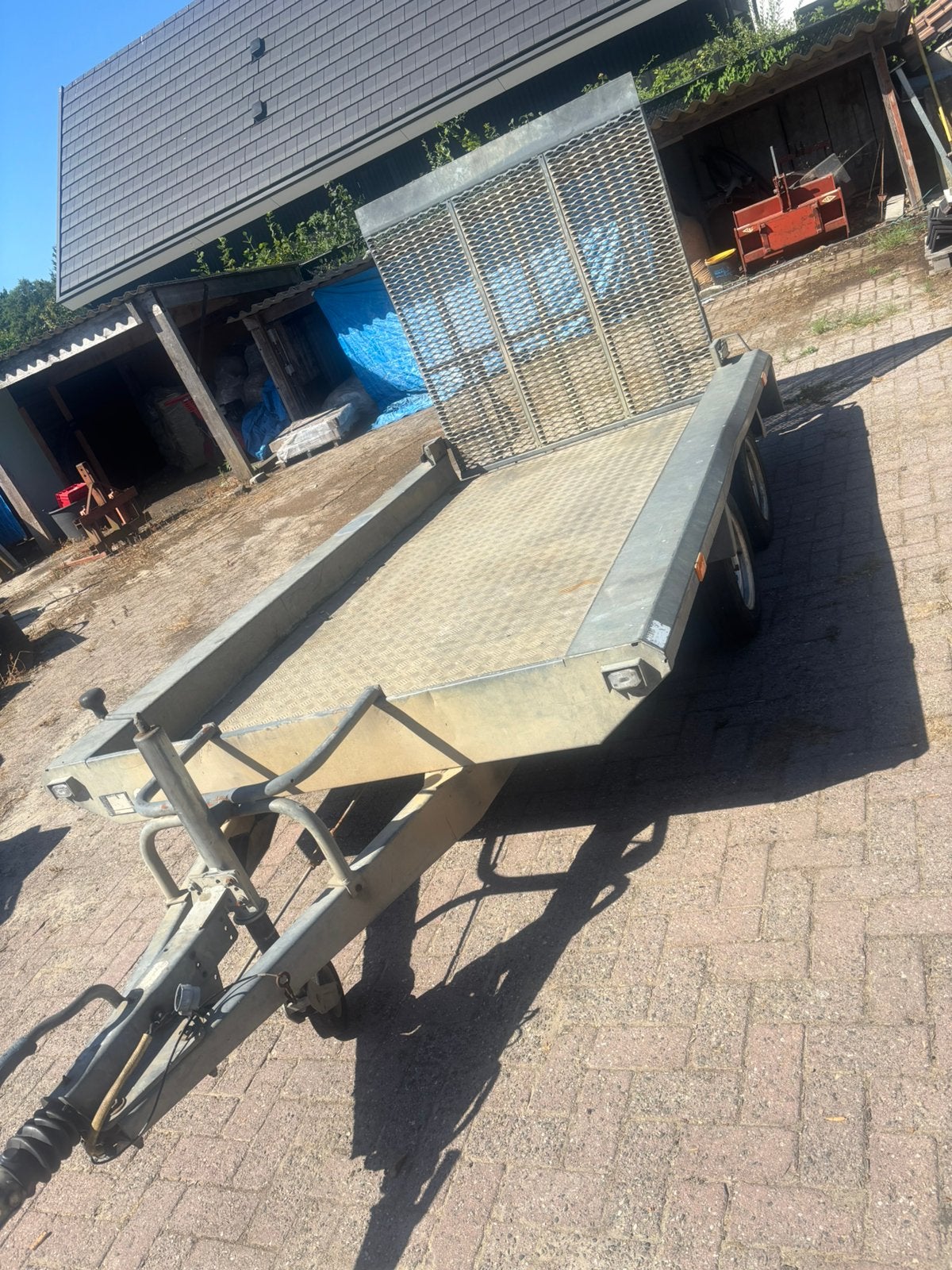 Machine transporter, Ophalen, Gebruikt
