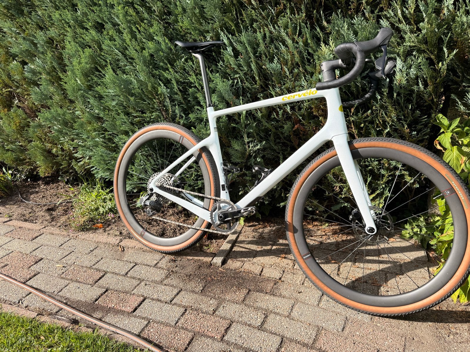 Cervelo Aspero Gravelbike - Mei 2024 - Maat 61 cm, 28 inch, 10 tot 15 versnellingen, Zo goed als nieuw, 61 tot 65 cm