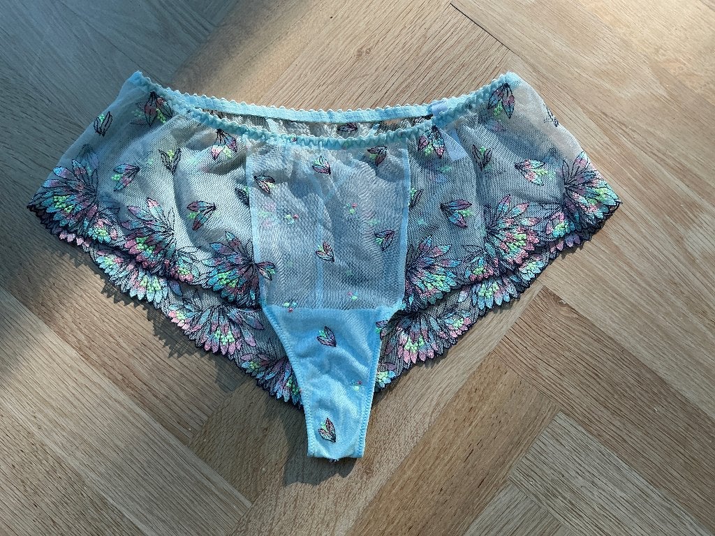 Prima Donna kanten slip/short maat 44 * nieuw, Prima Donna, Ophalen of Verzenden, Blauw, Slip