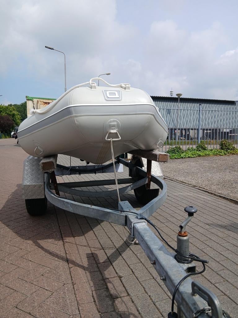 Quicksilver 250 hypolon, Watersport en Boten, Ophalen, Quicksilver, Zo goed als nieuw, Pomp
