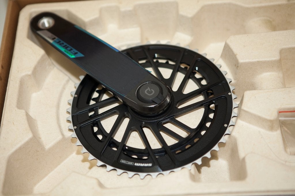 Sram Force enkelzijdige powermeter E1 Dub, Crankstel of Pedalen, Sram Force, Nieuw, Racefiets