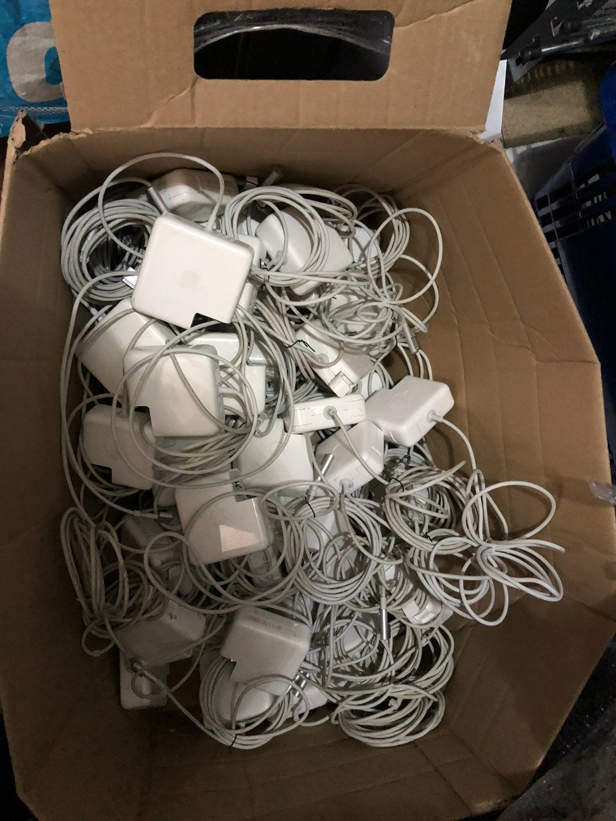 apple magsafe 1 adapter 60watt origineel Apple, Computers en Software, Ophalen of Verzenden, Gebruikt, Apple