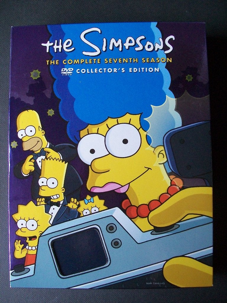 THE SIMPSONS (4-dvd) Box seizoen nr. 7 nog compleet nieuw, Tekenfilm, Verzenden, Nederlands, Zo goed als nieuw