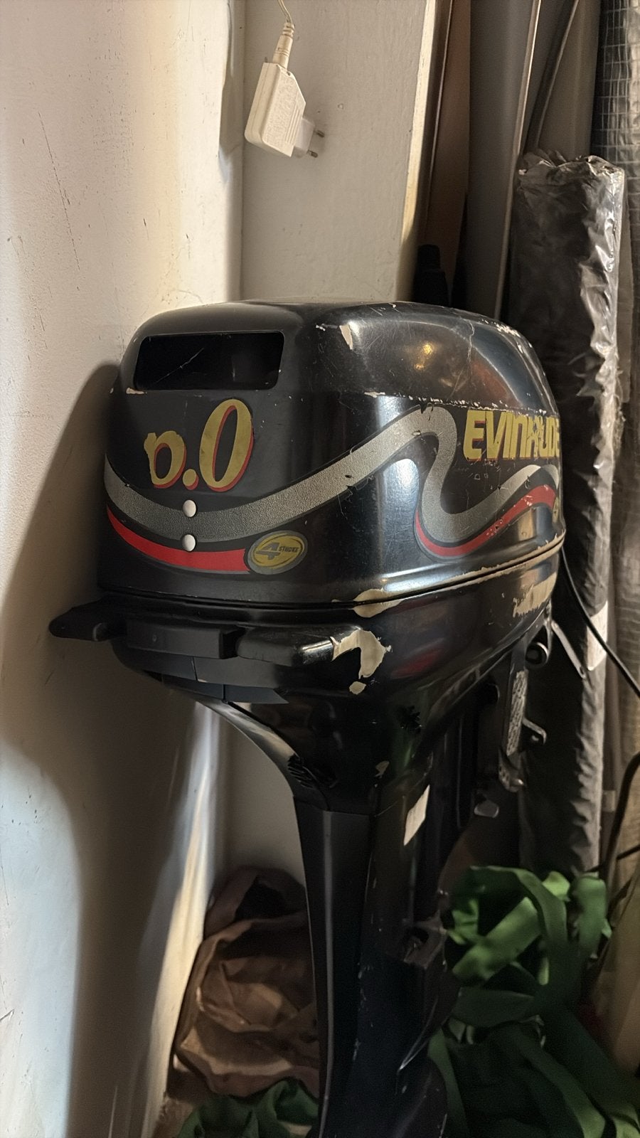 Evinrude 6pk 4-takt buitenboordmotor, Watersport en Boten, Ophalen, Gebruikt, 5 tot 10 pk, Viertaktmotor