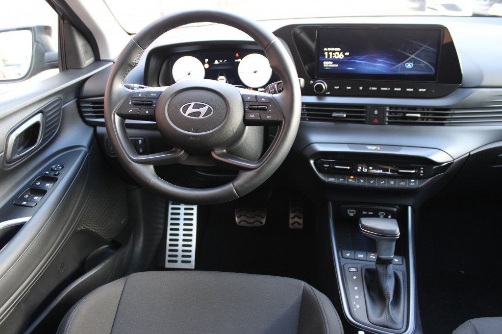 Hyundai Bayon 1.0 T-GDI Premium Automaat | Navi | Clima | Ca, Auto's, Automaat, Dealer onderhouden, Gebruikt, Zwart