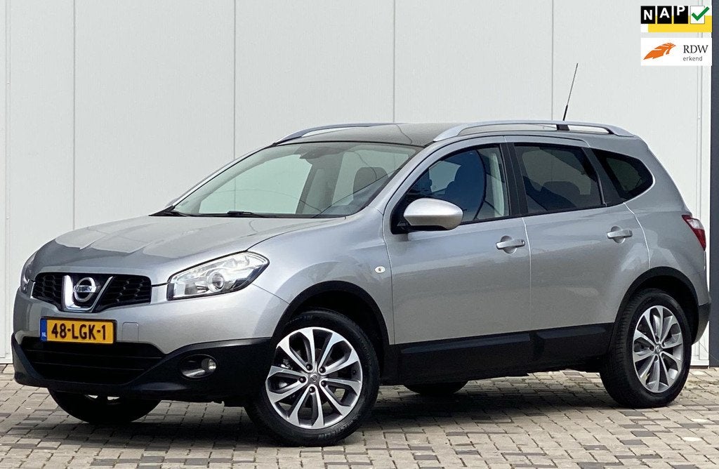Nissan Qashqai +2 1.6 Connect Edition 7 Persoons Panorama Ca, Auto's, Nissan, Voorwielaandrijving, 15 km/l, Gebruikt, 4 cilinders