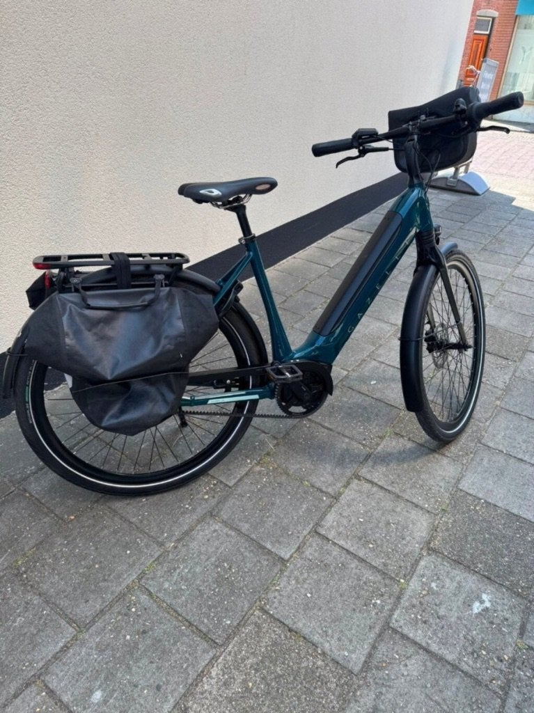 Gazelle ULTIMATE C8+ HMB L53 Pine green S8 8 versn., Fietsen en Brommers, Elektrische fietsen, Ophalen, Gebruikt, X, 51 tot 55 cm