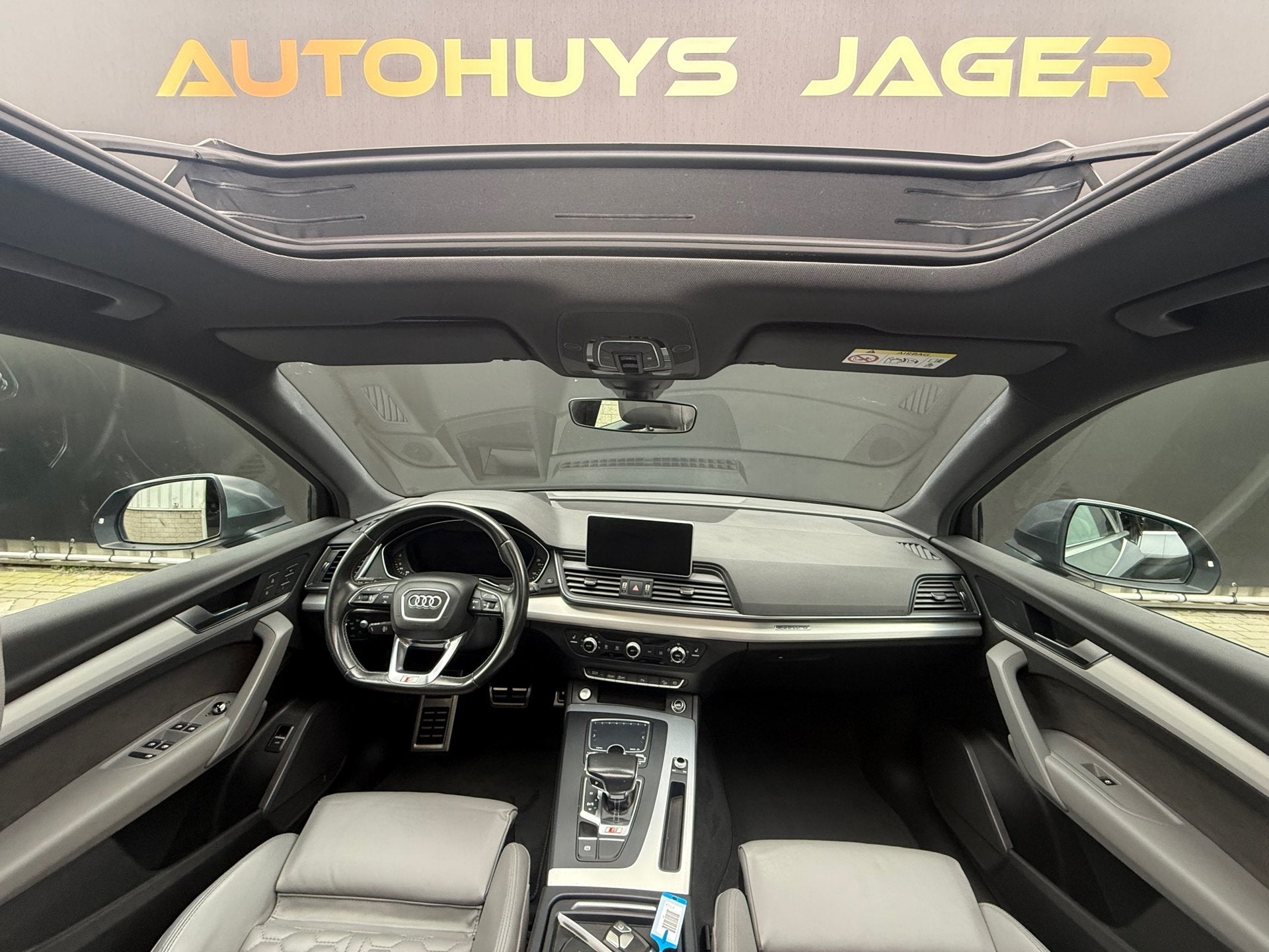 Audi SQ5 3.0 TFSI SQ5 Quattro Pano H&U Leder Camera Keyless, Automaat, Dealer onderhouden, Gebruikt, Euro 6