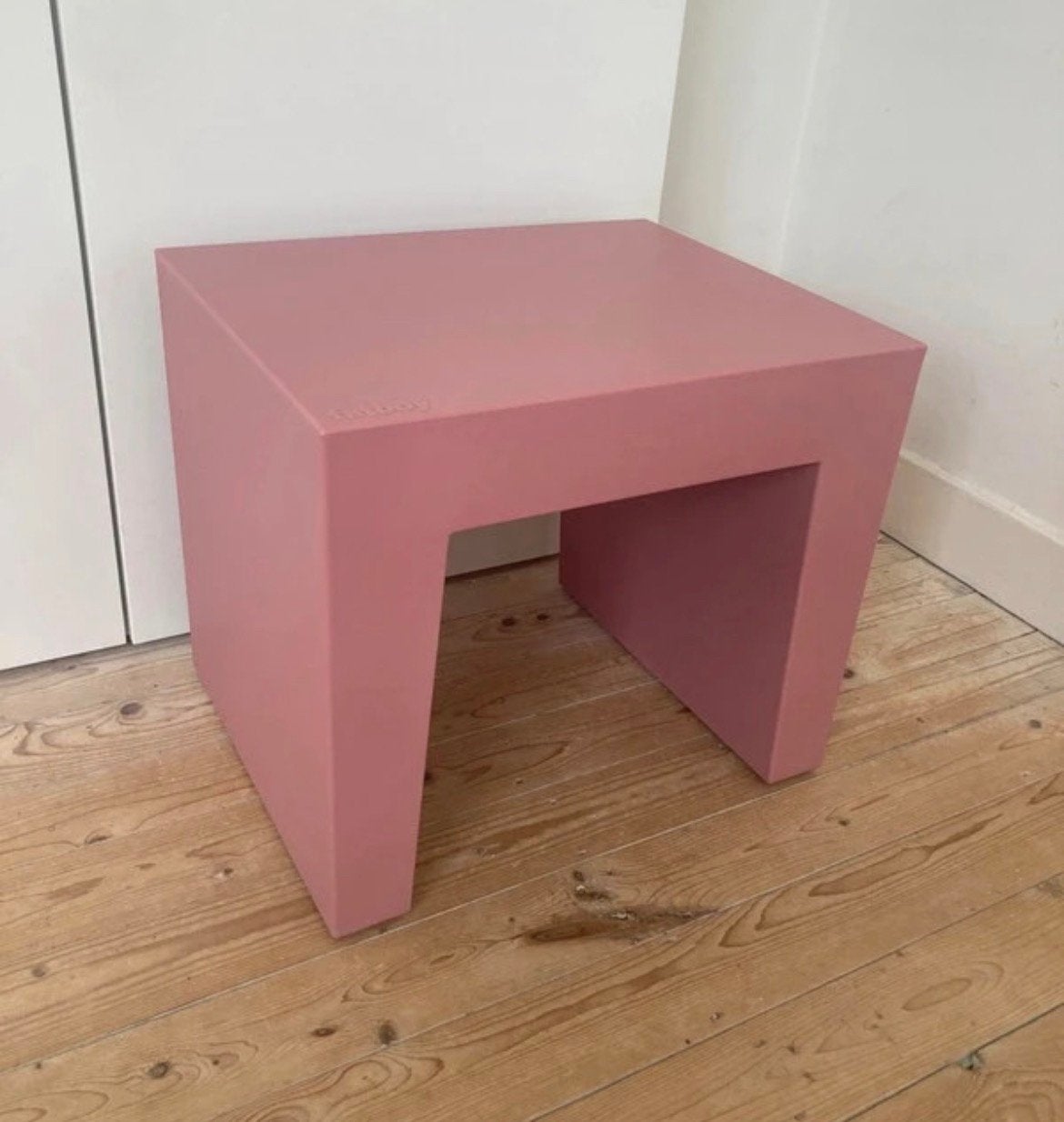 Fatboy Concrete Seat kruk/bijzettafel indoor/outdoor oudroze, Ophalen of Verzenden, Zo goed als nieuw, Kunststof