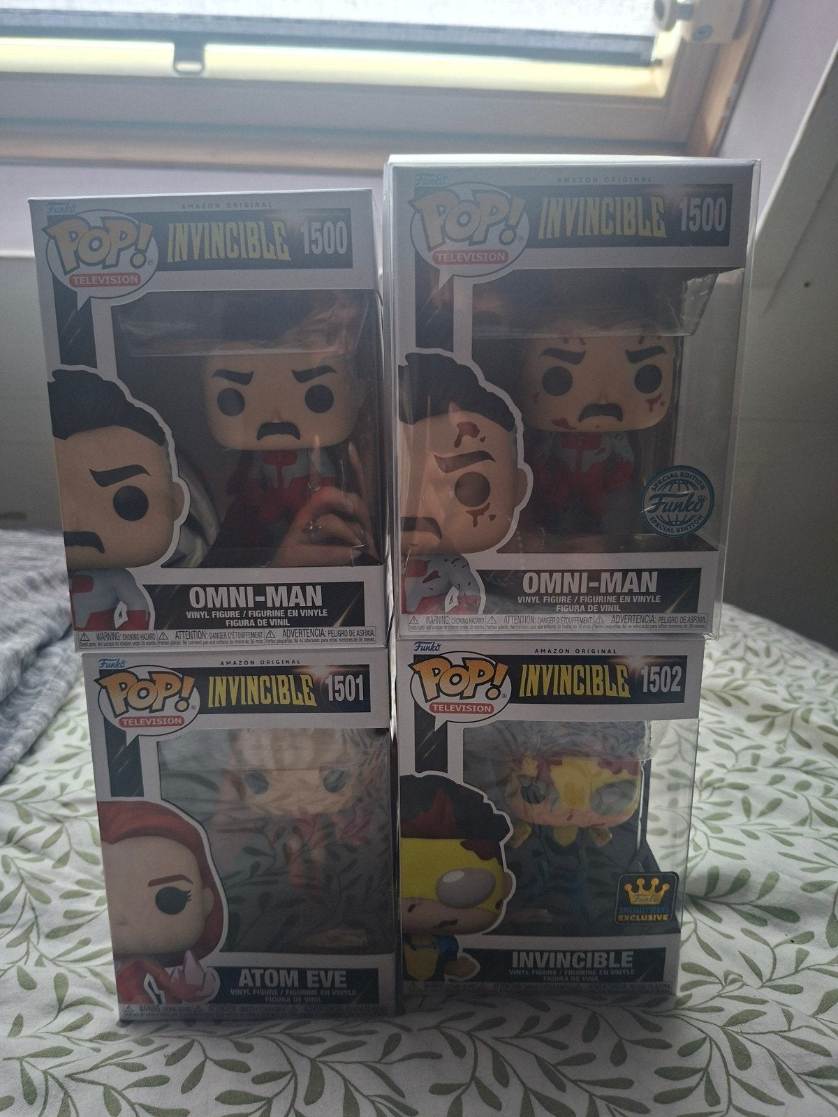 Funko Pop! Invincible (Omni-Man, Atom Eve, Invincib, Ophalen, Nieuw