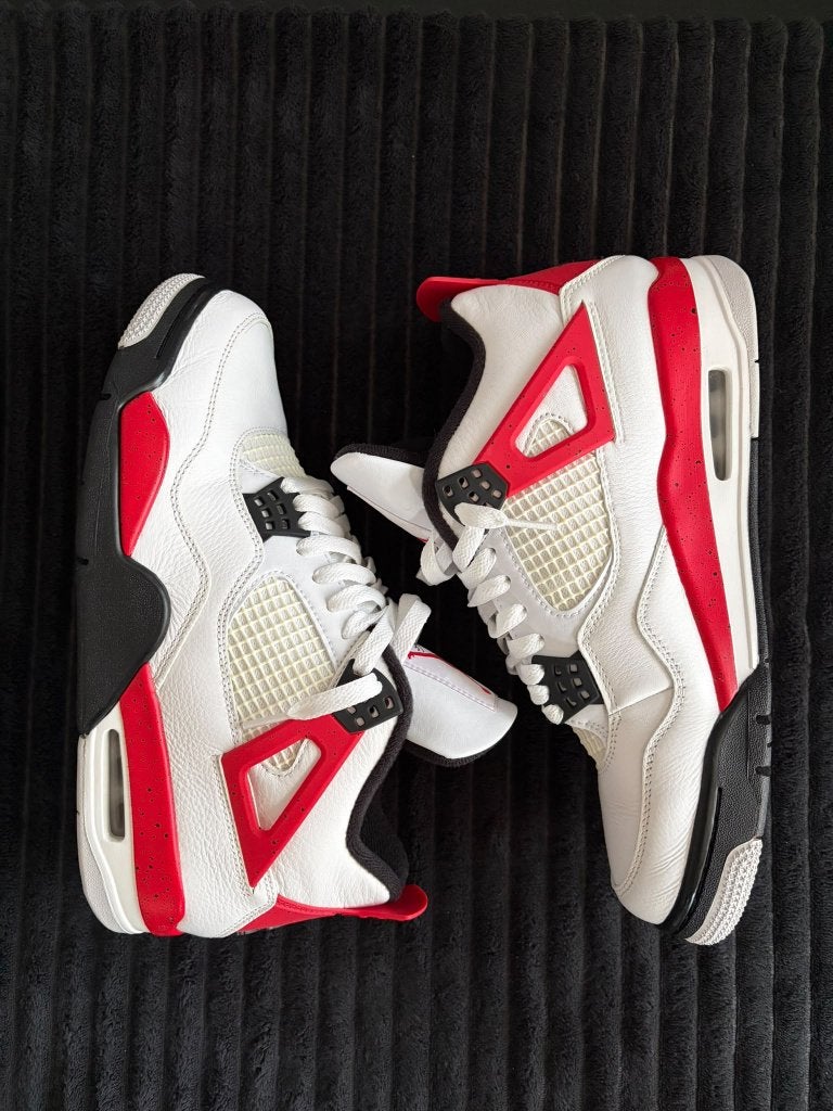 Jordan 4 Fire Red - Maat 42,5, Kleding | Heren, Nike Jordan, Wit, Ophalen of Verzenden, Sneakers of Gympen