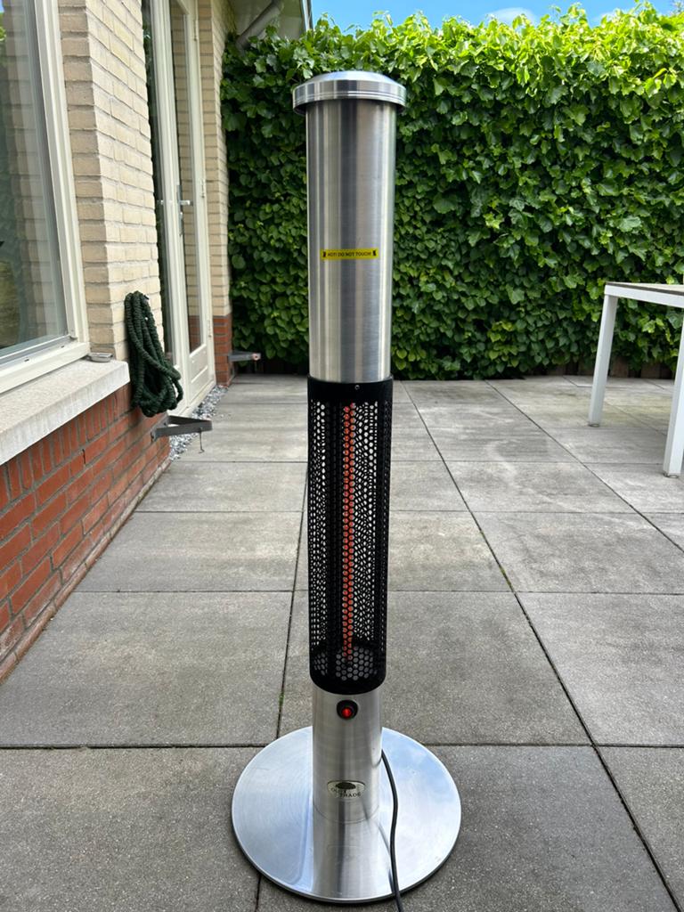 Out Trade Design Elektrische Terrasverwarmer, Ophalen, Zo goed als nieuw, Elektrisch, Vloer