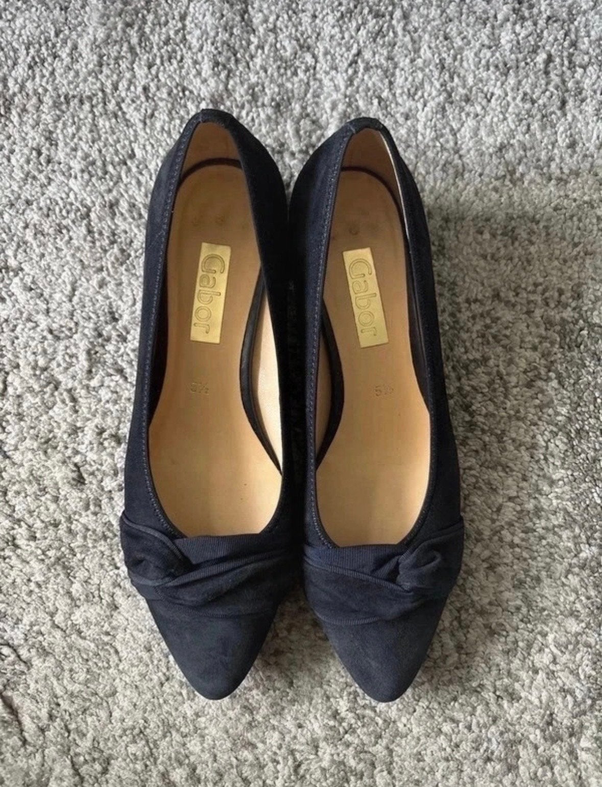Gabor pumps, donkerblauw, maat 5,5 - zo goed als nieuw, Ophalen of Verzenden, Zo goed als nieuw, Blauw, Pumps