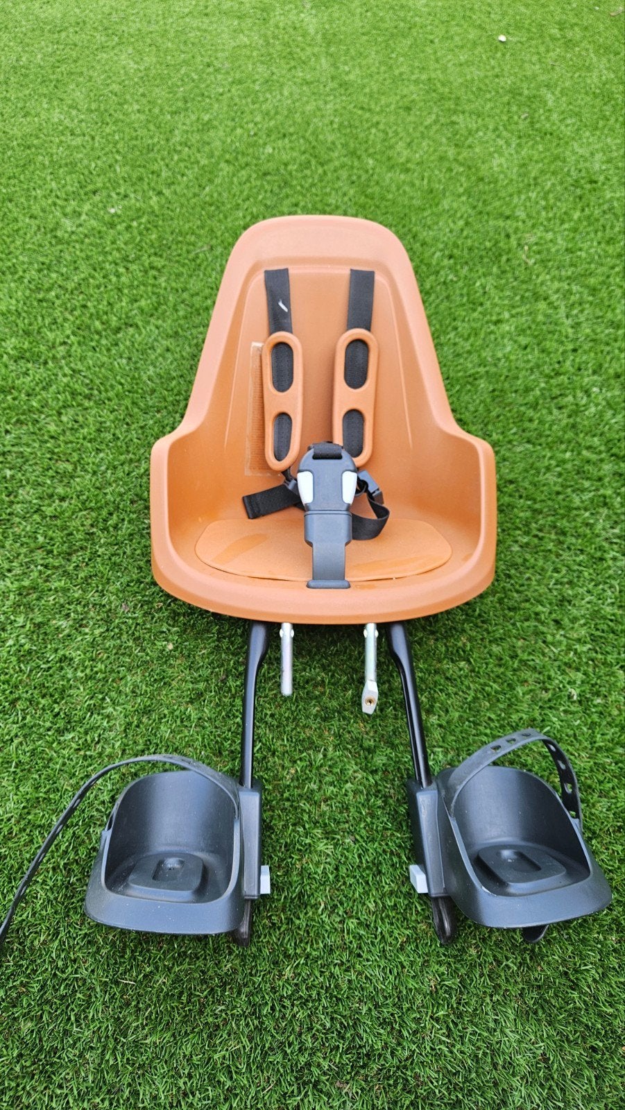 Bobike Mini One Fietszitje - Chocoladebruin, Voorzitje, Ophalen of Verzenden, Bobike, 0 t/m 13 kg