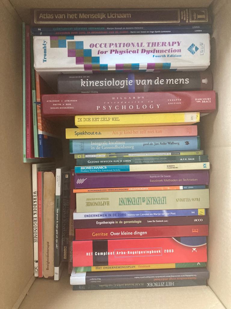 Studieboeken ergotherapie, Ophalen, Beta, Zo goed als nieuw, HBO
