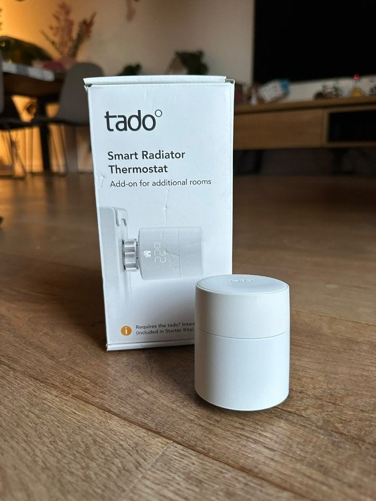 Tado Smart Radiator Thermostat add-on Knop, Ophalen, Zo goed als nieuw