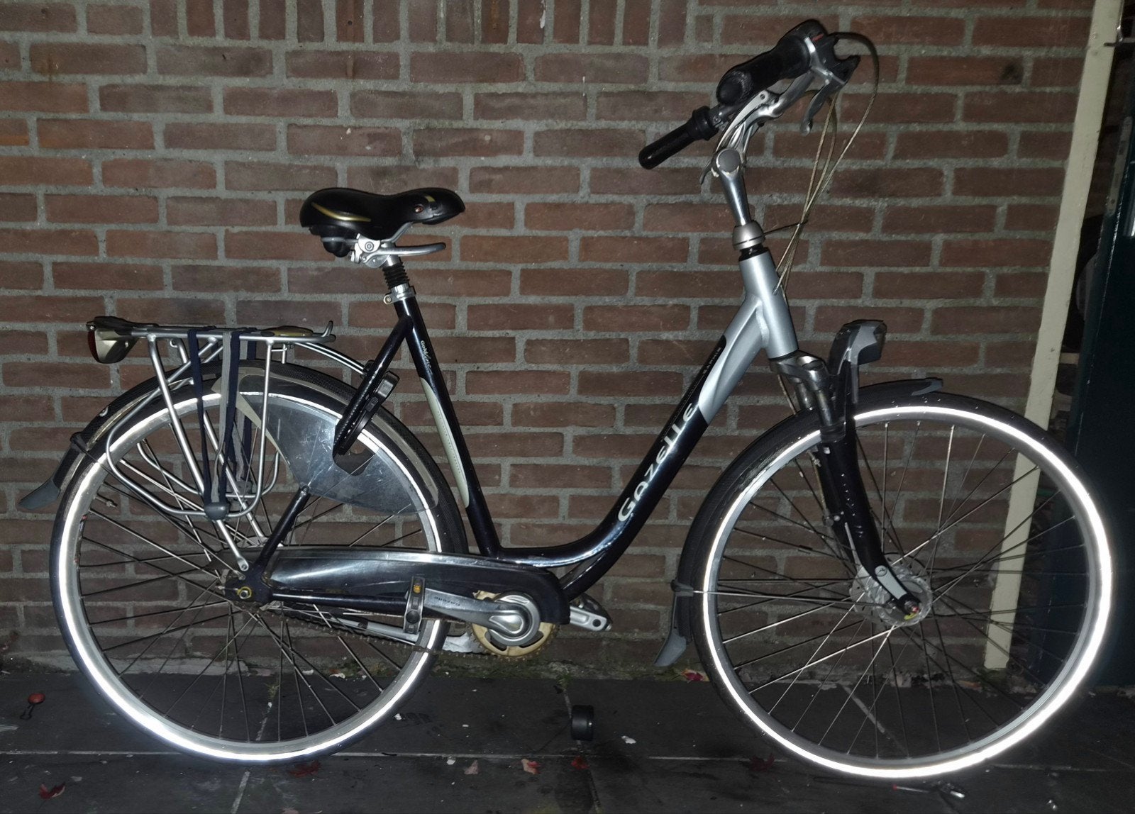 nette gazelle orange damesfiets met 8 versnellingen, Fietsen en Brommers, Ophalen, 56 cm of meer, Zo goed als nieuw, Gazelle